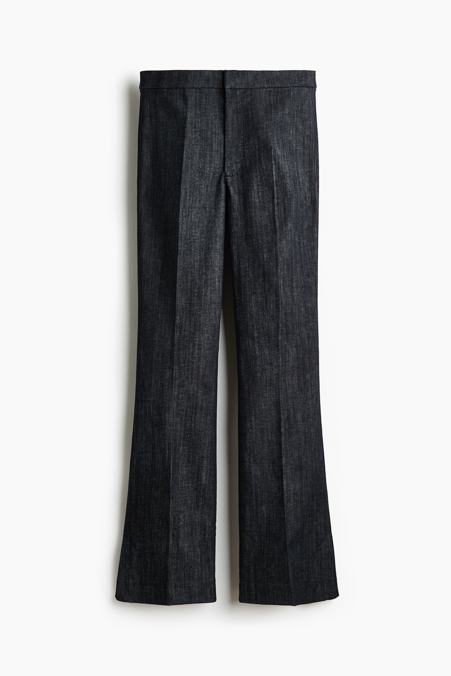 Женские джинсы H&M High Flared, цвет: Тёмный джинсовый синий — фото 1