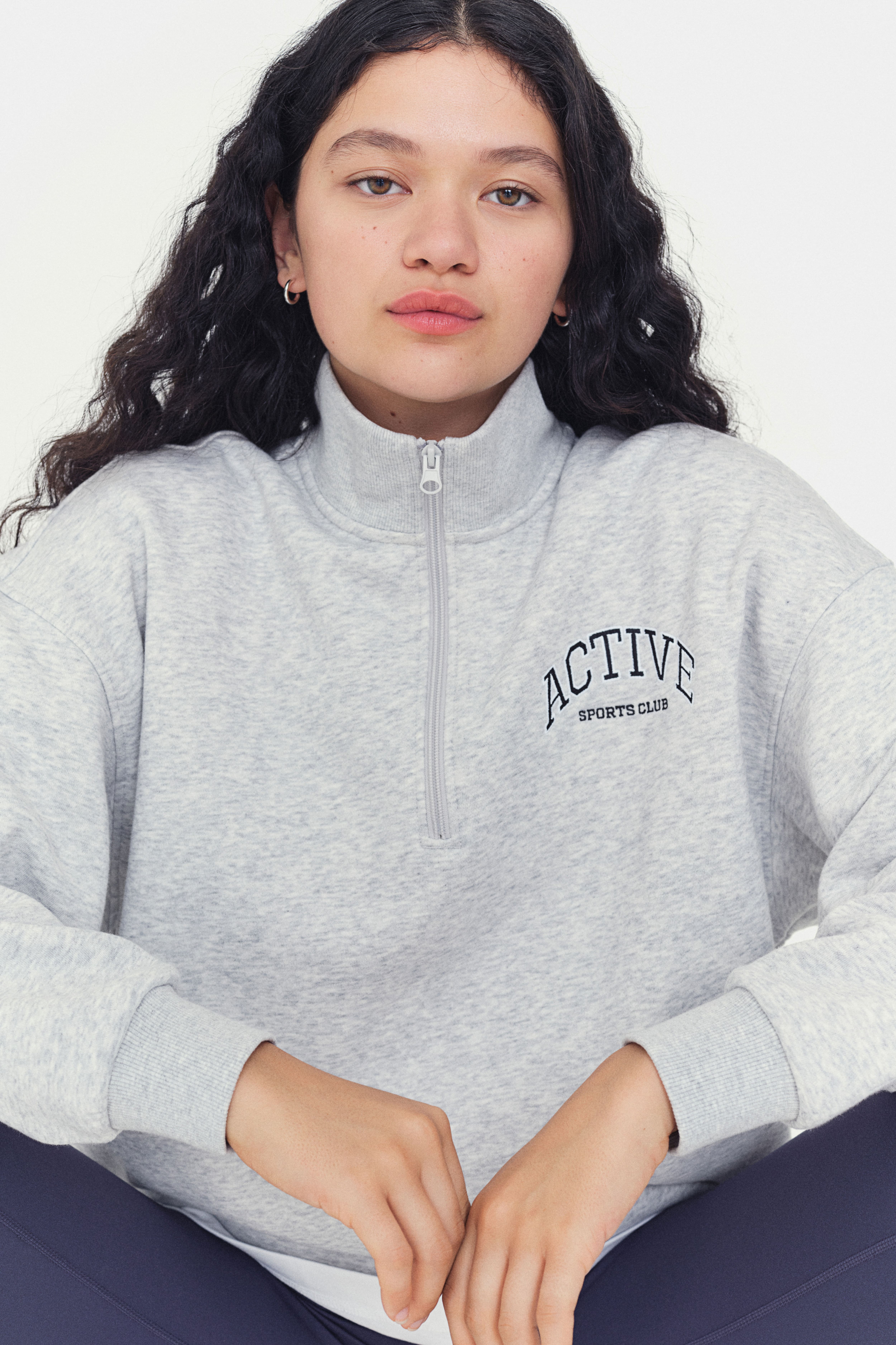 Sports sweatshirt women's sale