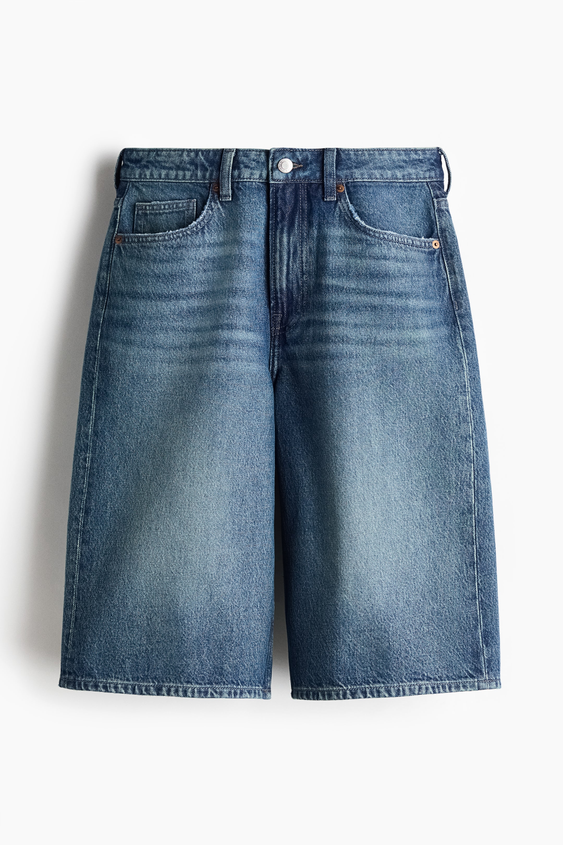 Denim Bermuda Shorts