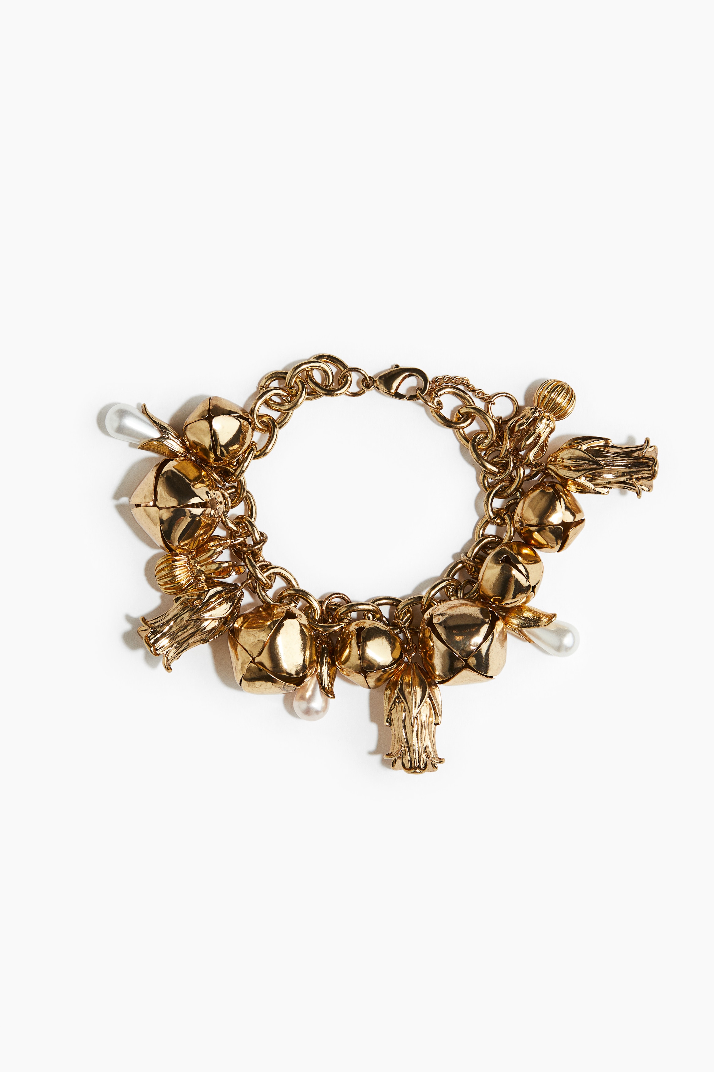 Pulsera con dijes - Dorado
