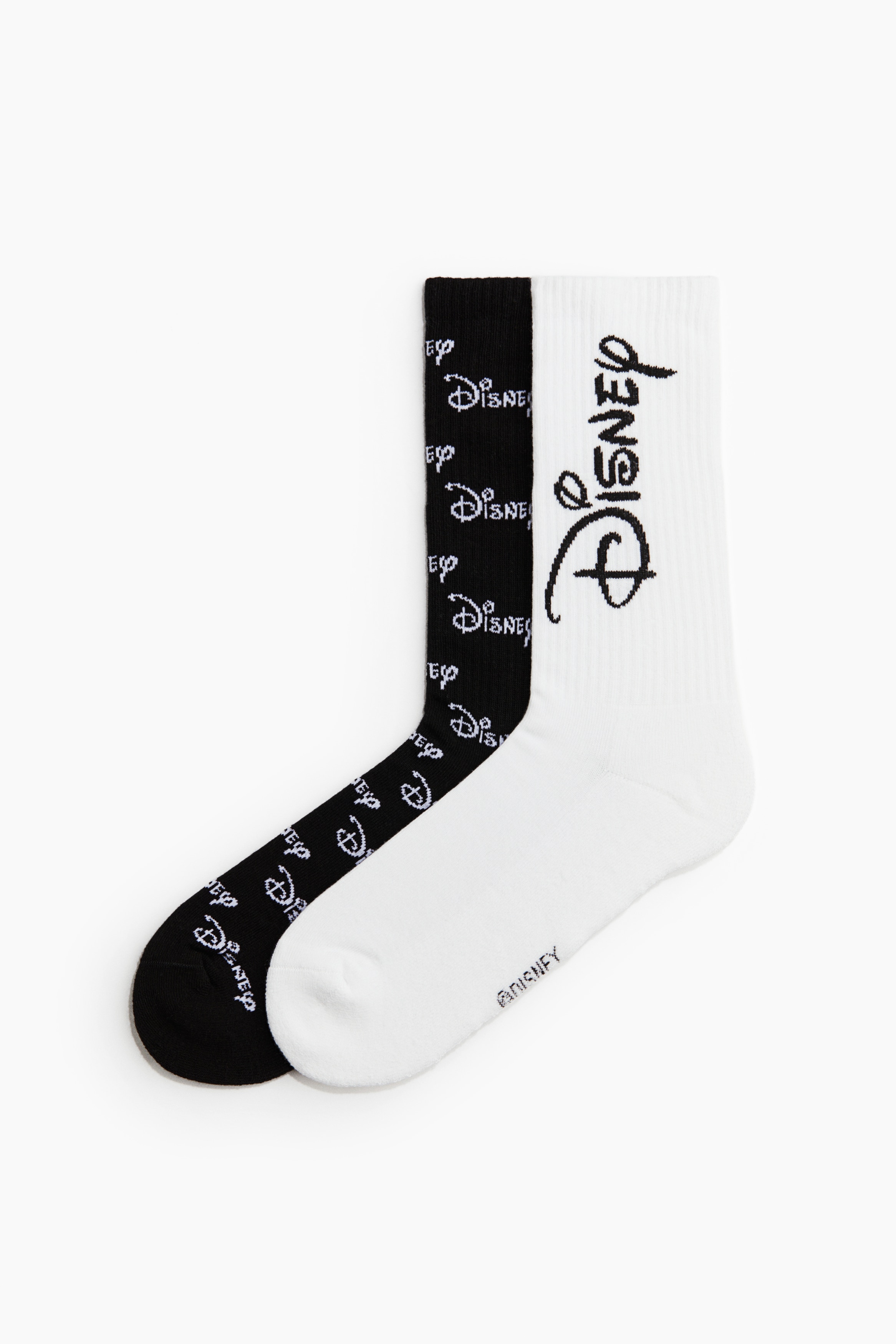 2-Pack Socks - Black/Disney - Men | H&M US