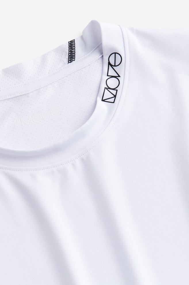 DryMove™ Sports vest top - White/Black/Grey - 5