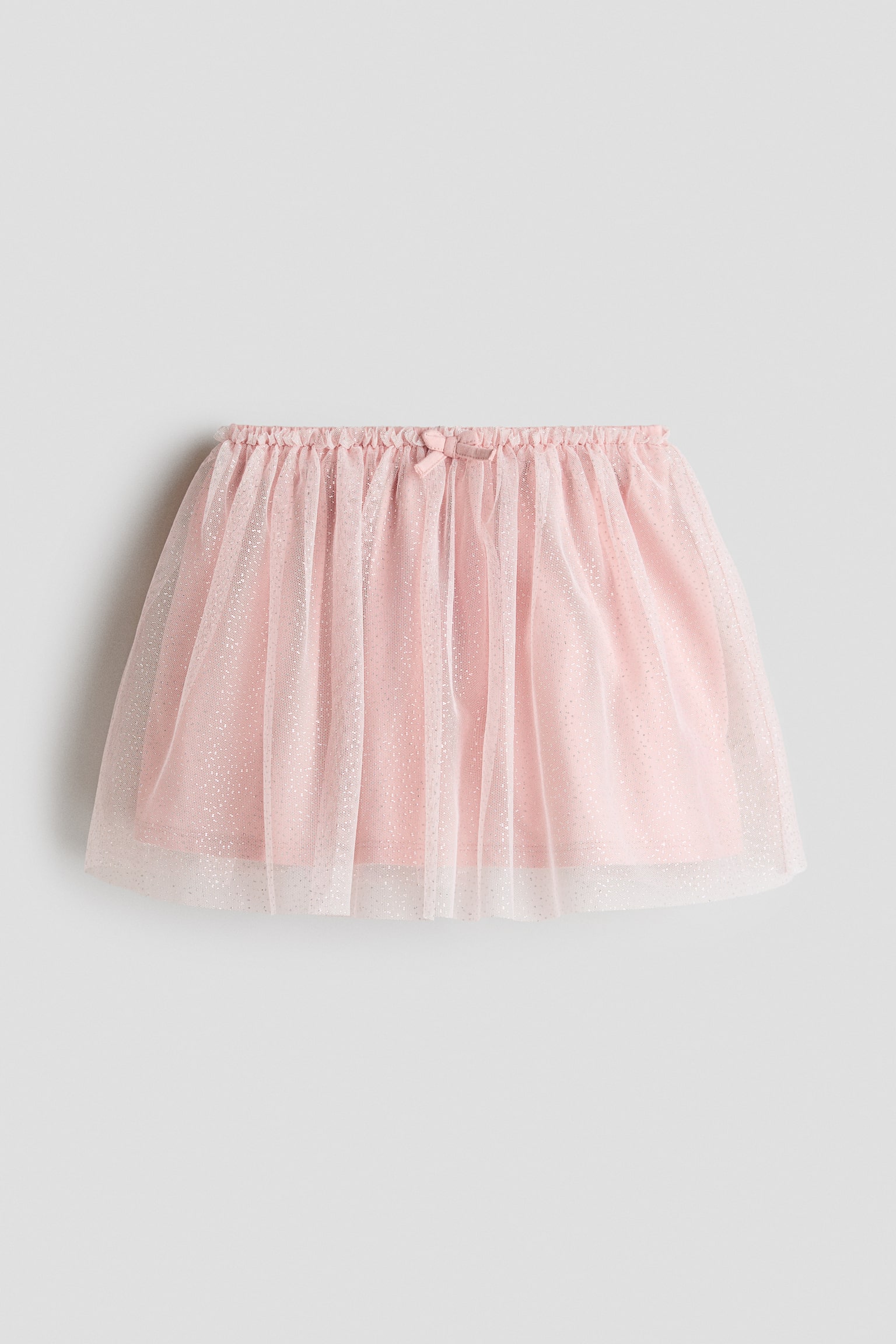 Glittery tulle skirt - Light dusty pink/Grey