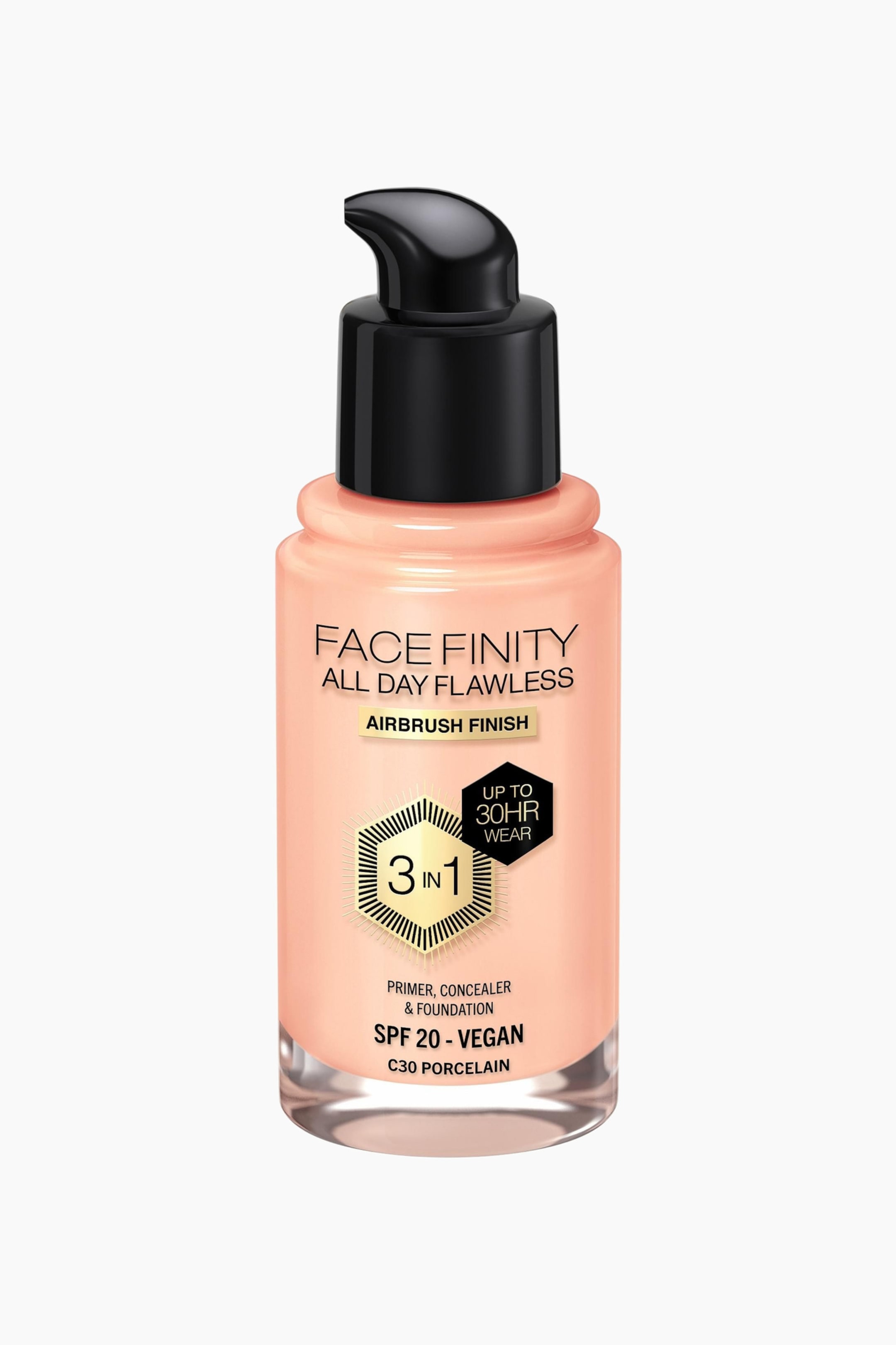 Vis større bilde: Facefinity All Day Flawless 3 In 1 Foundation - Porcelain - Max Factor - Beauty all | H&M NO 1