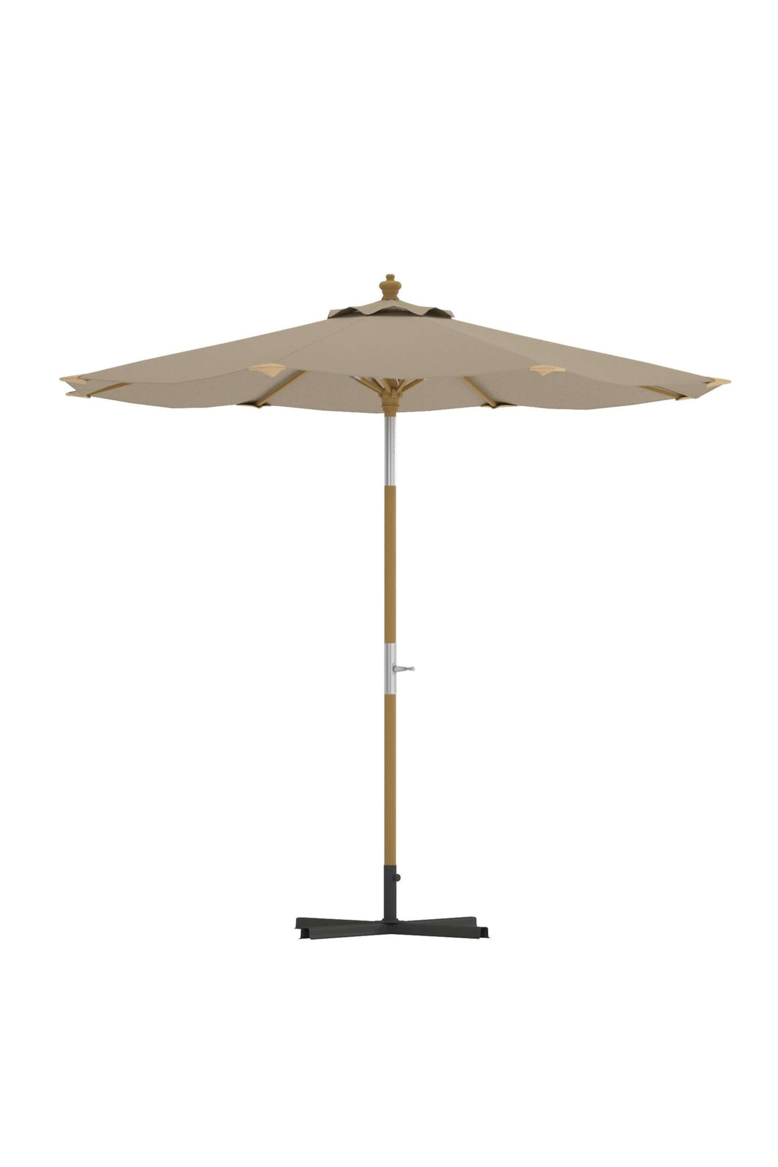 Cerox Parasol - Polyester, Beige/Polyester, Grå/Polyester, Hvid - 4