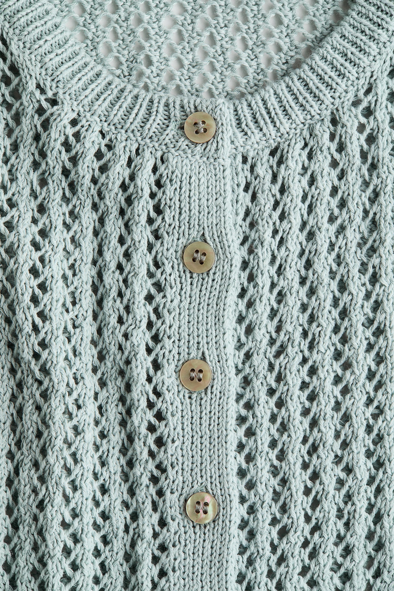 Pointelle-Knit Cardigan - image 2