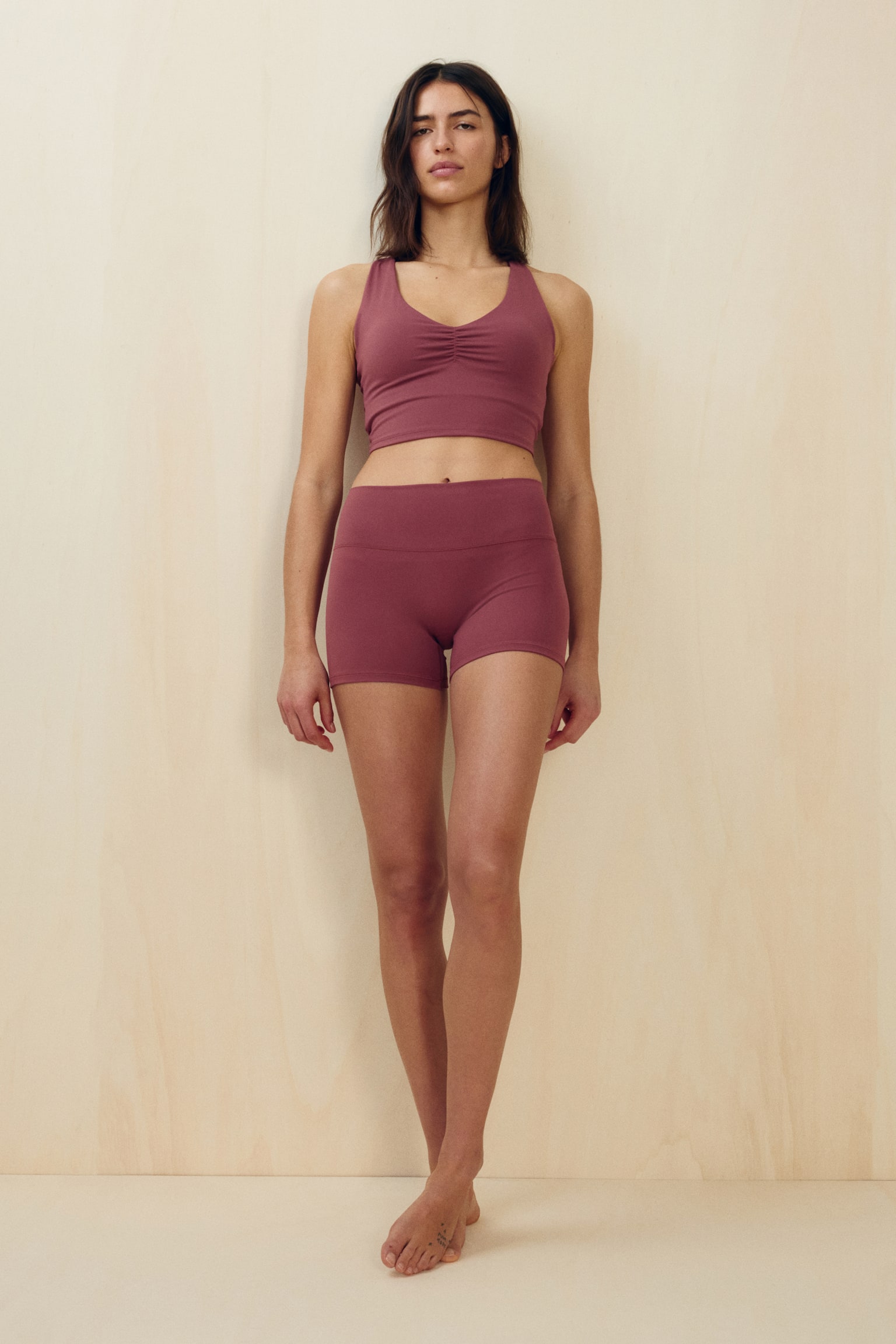Microshorts de deporte con SoftMove™-Granate claro - 8