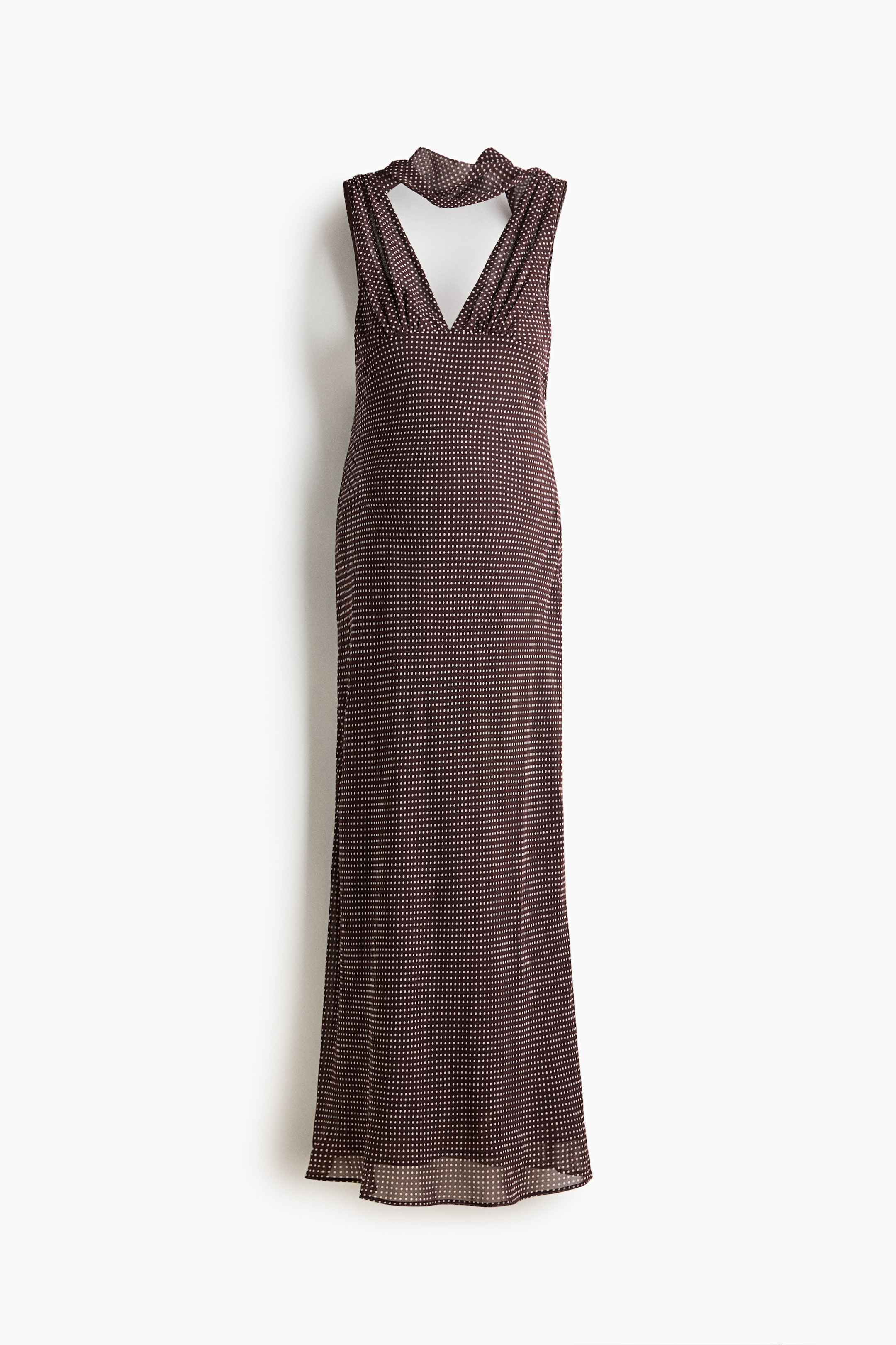 Robe MAMA en mousseline avec écharpe