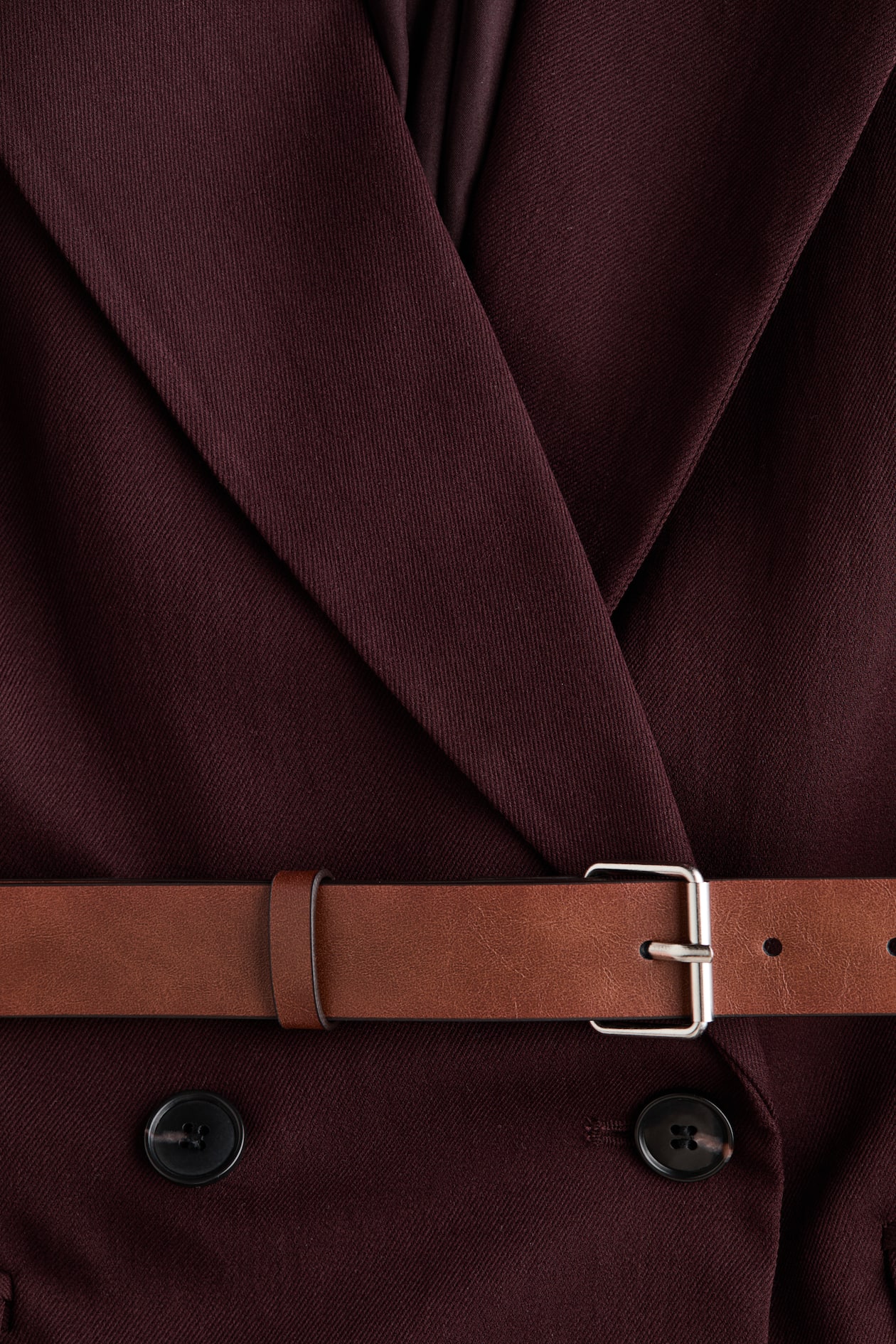Belted Double-Breasted Blazer - image 5
