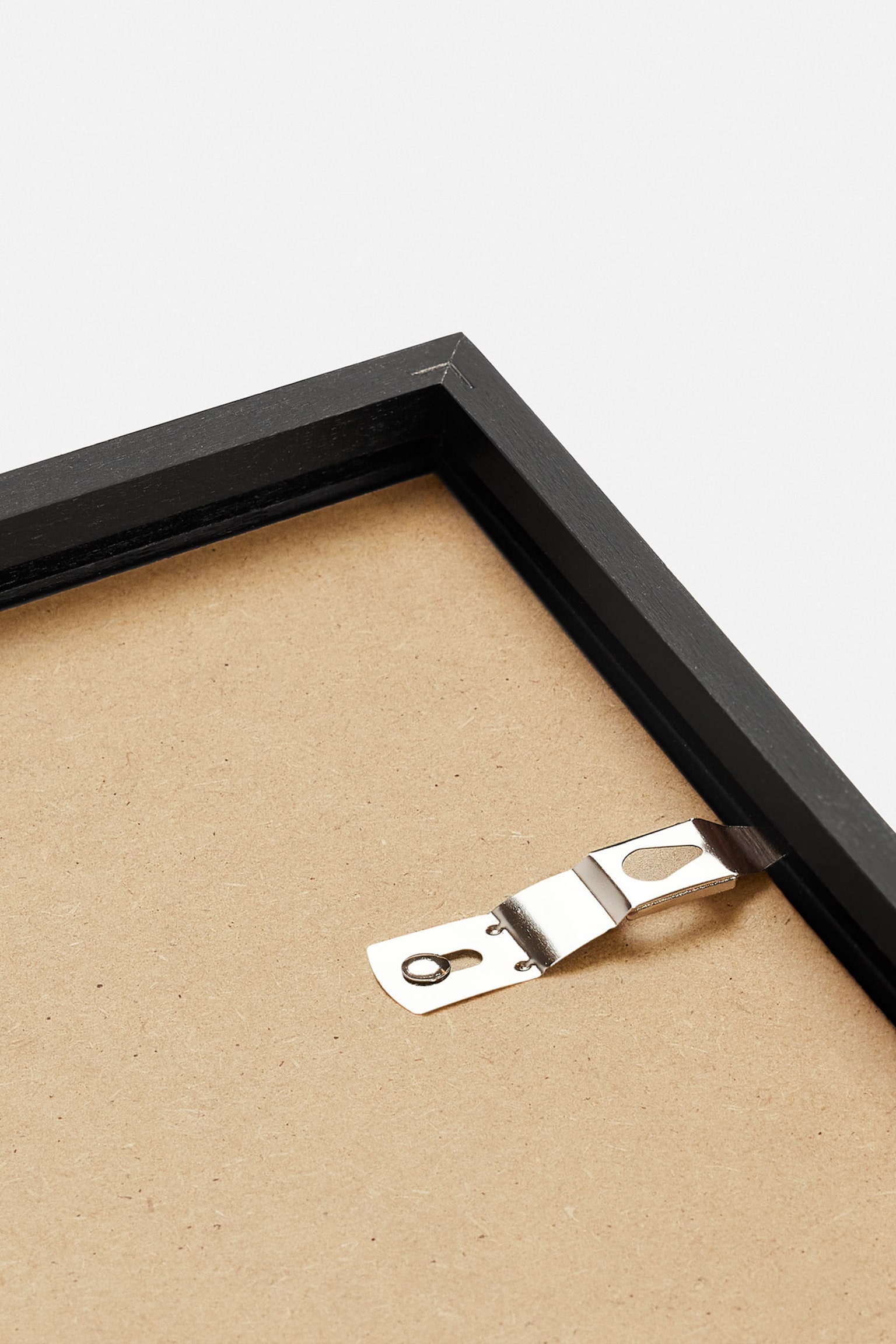 Ribbed Picture Frame - Svart/Vit/Ek/Mörk Ek - 3