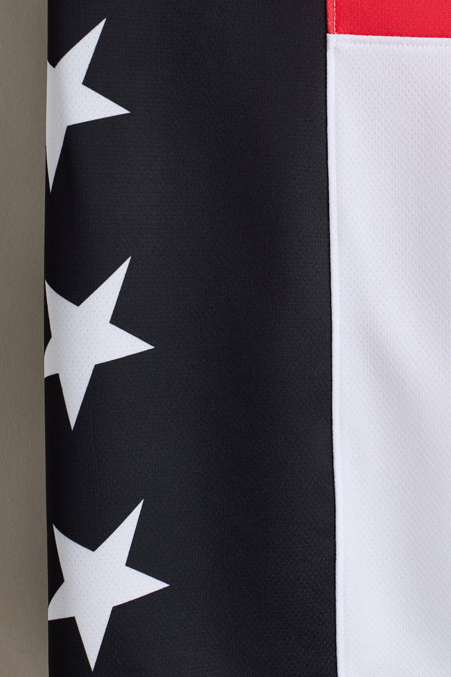 חולצת רשת עם שרוולים ארוכים Oversized Fit - לבן/Honda - 3