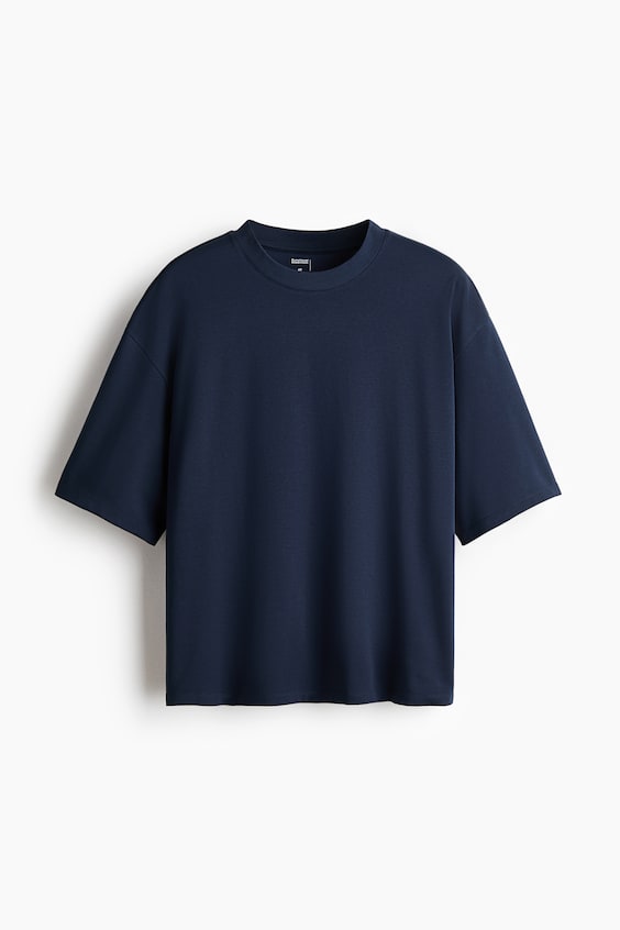 Мужские футболки H&M Cooling Oversized Fit T-Shirt
