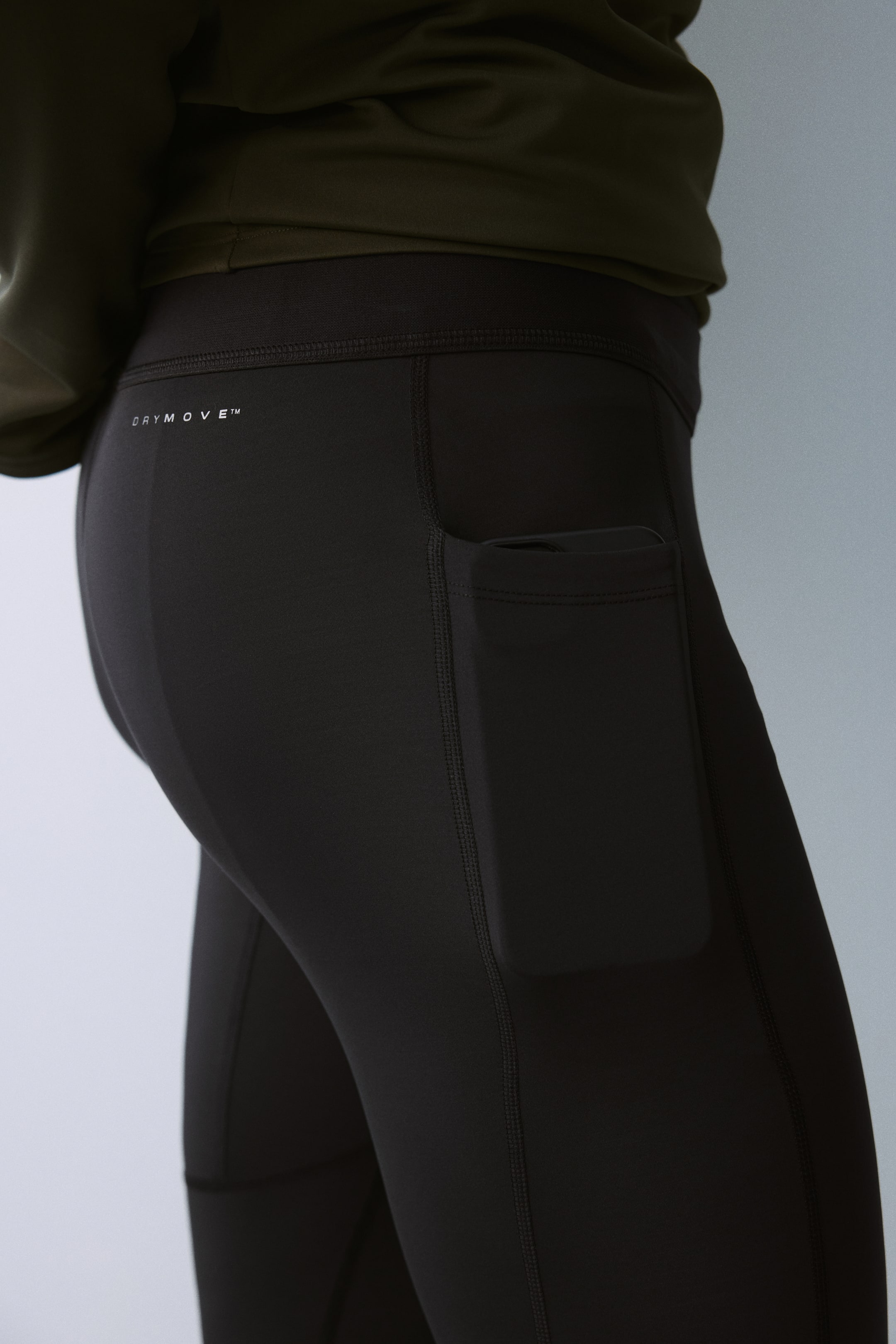 Legging de course avec poche DryMove🅪