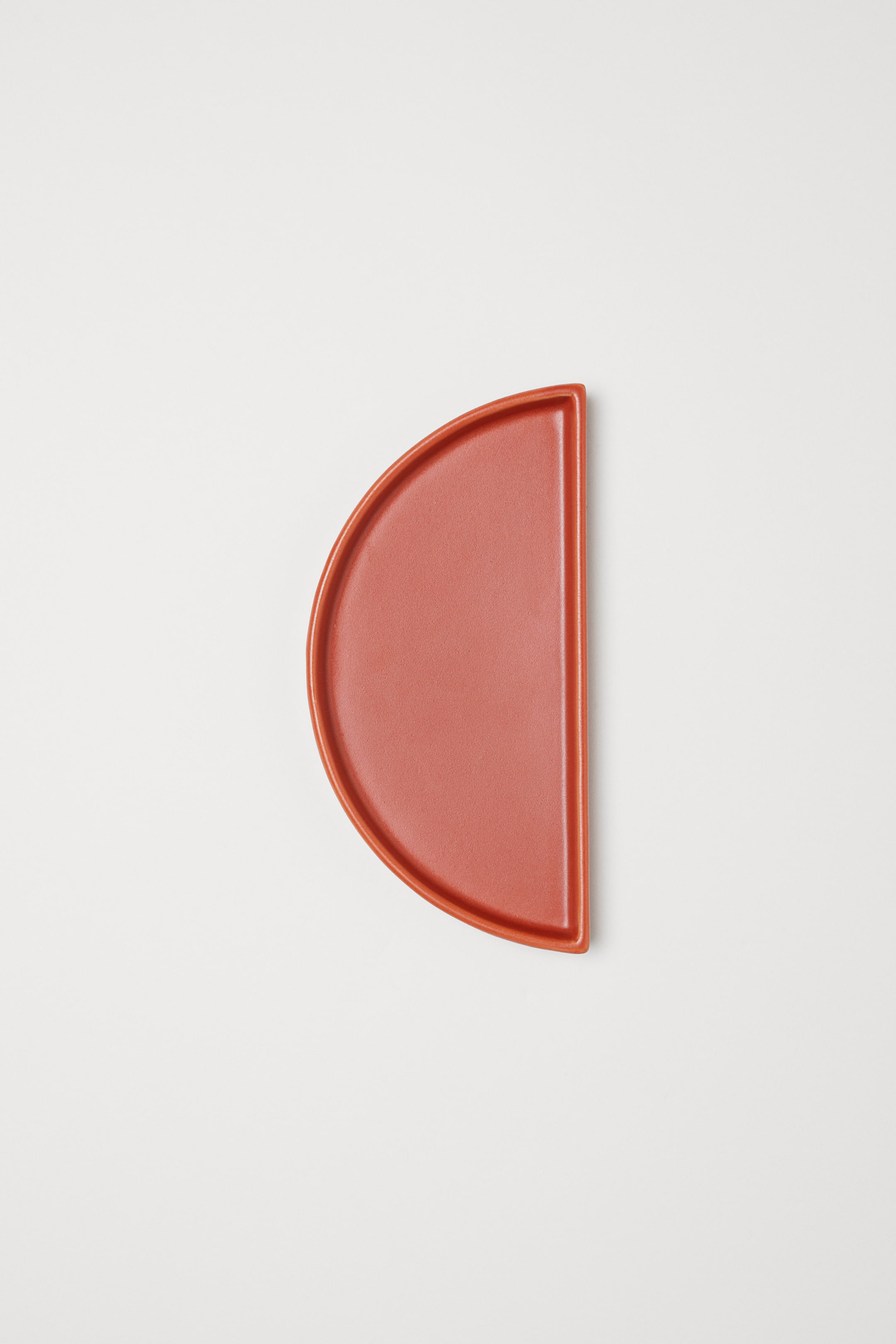 Agrandir l'image: Assiette en grès - Orange foncé - Home All | H&M FR 1