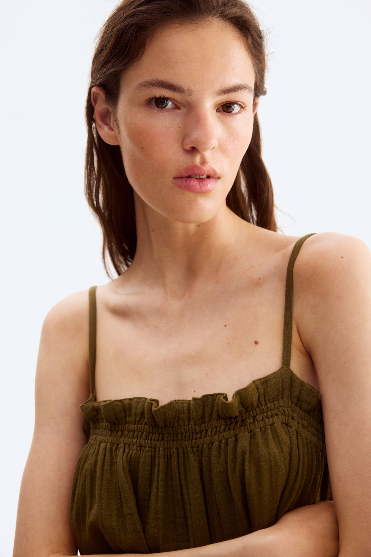 Strappy Muslin Dress - image 3