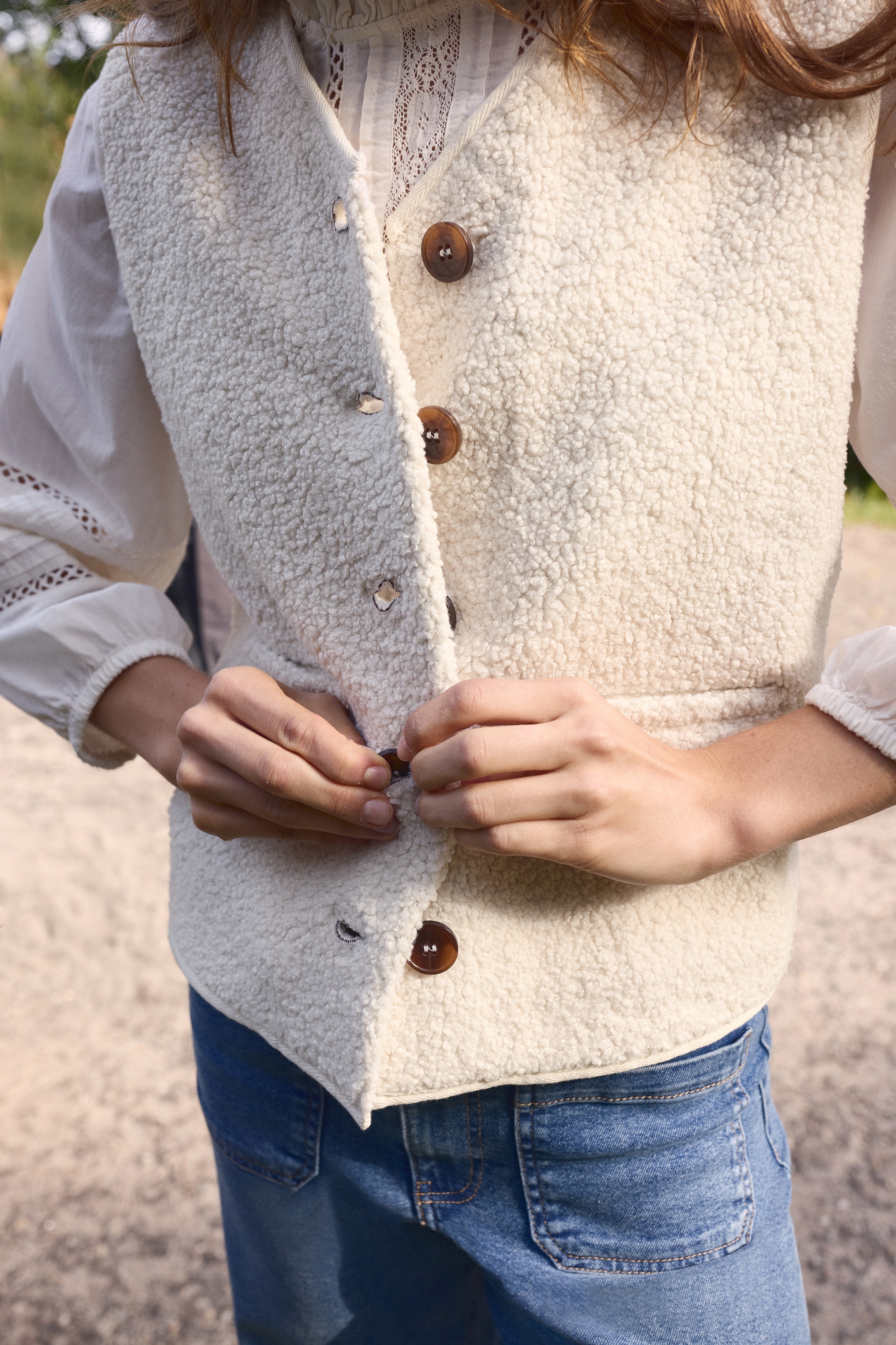Teddy gilet