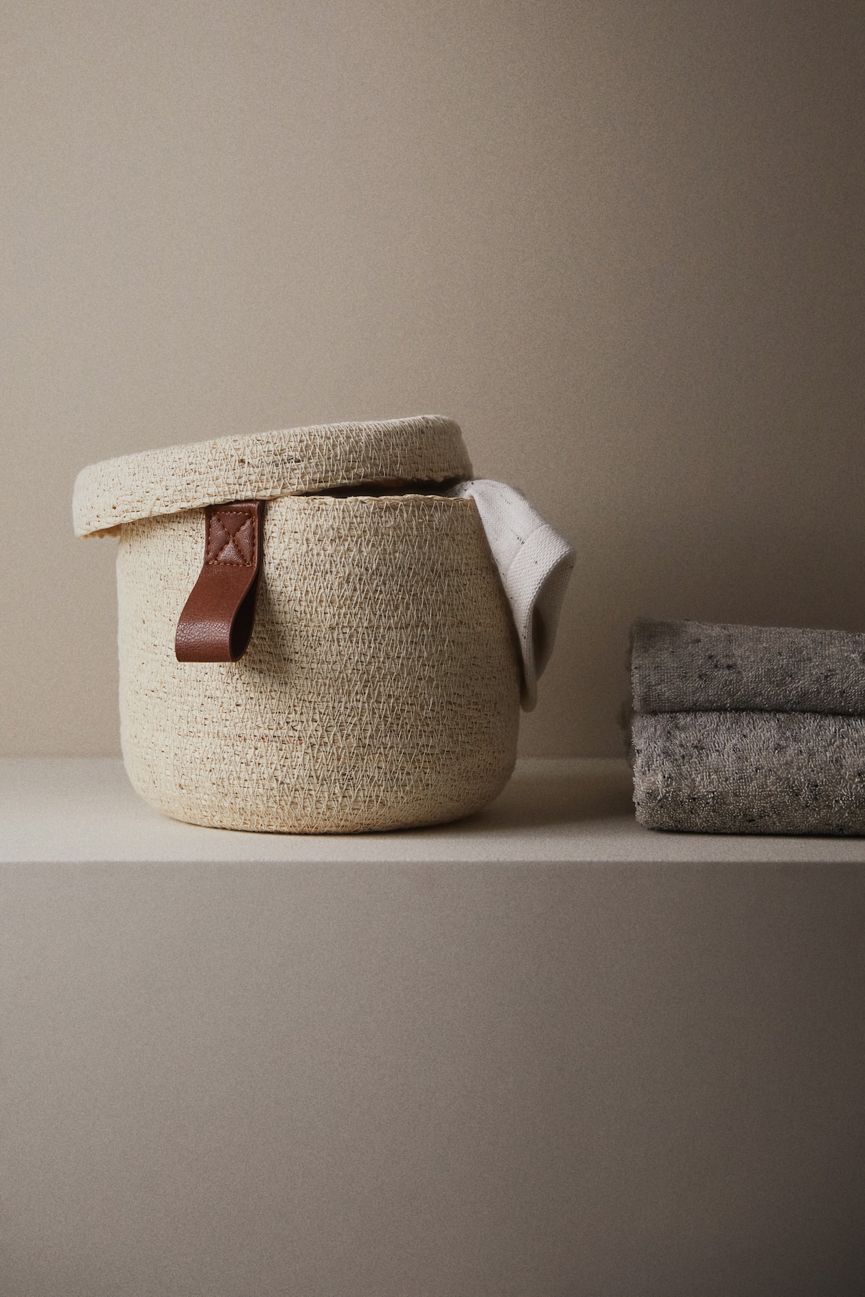 Petit panier de rangement - Beige - Home All | H&M FR