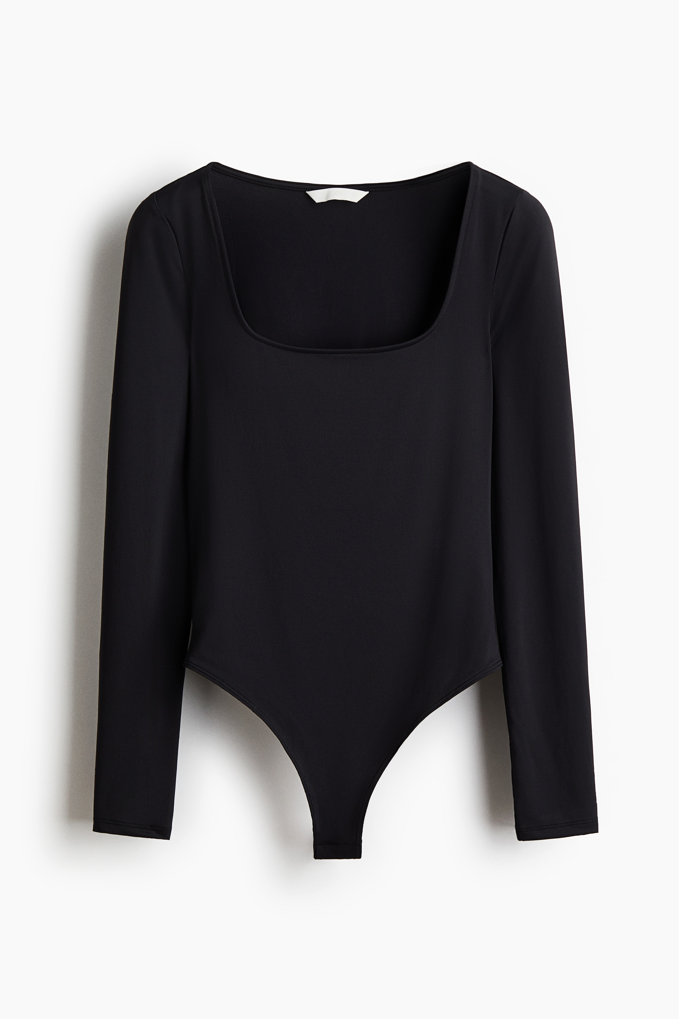 Stringbody met lange mouwen - Zwart/Pruimenpaars/Dusty roze/Grijs