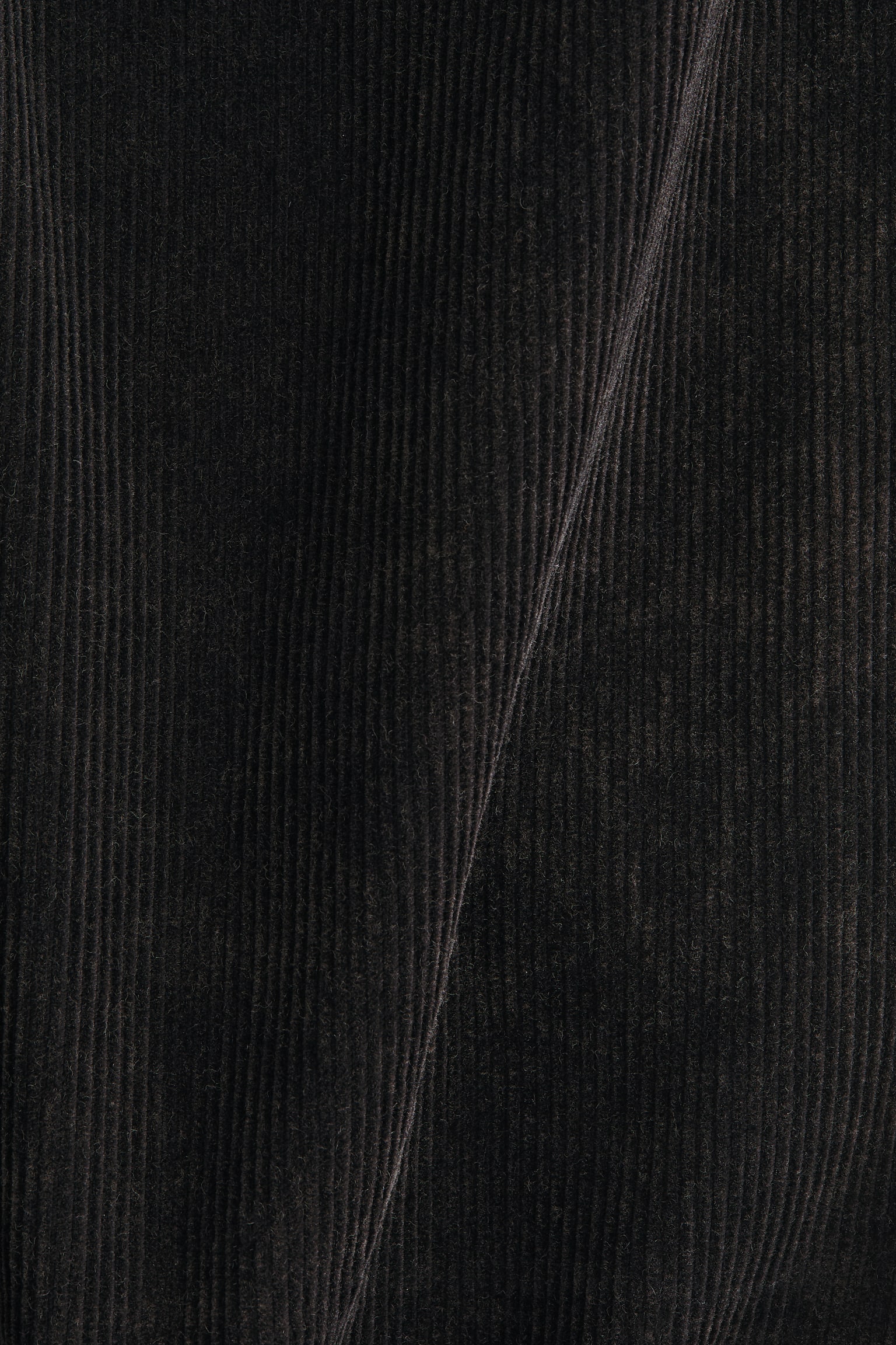 Relaxed Fit Corduroy trousers - Farmerfekete/Sötétszürke - 8