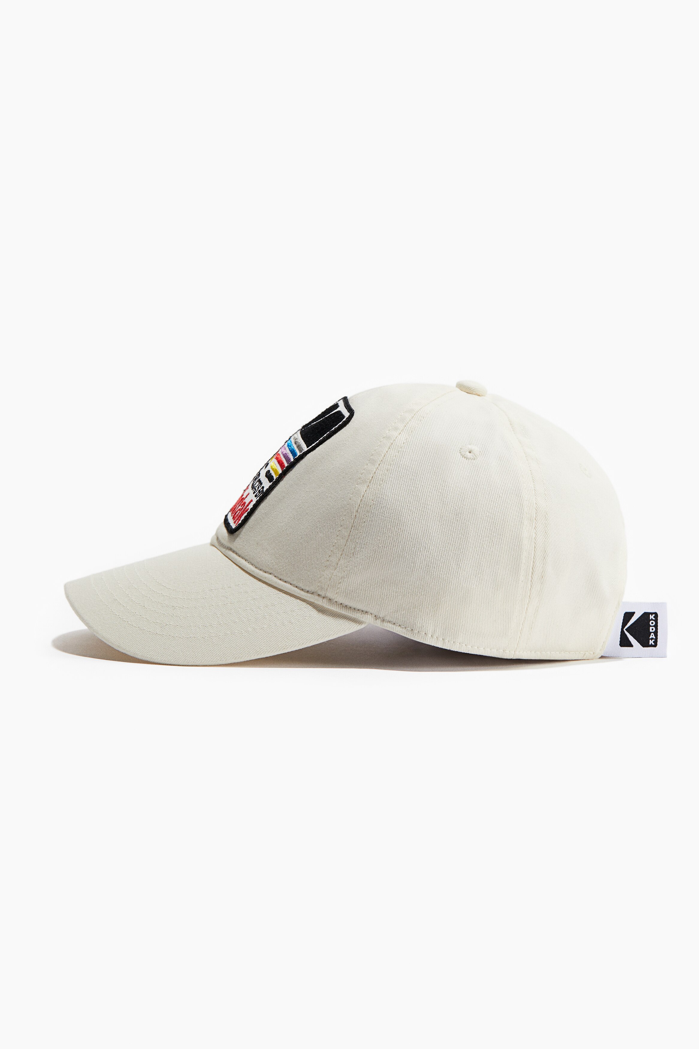 Twill Cap with Patch - Light denim blue/Kodak - Ladies | H&M PH