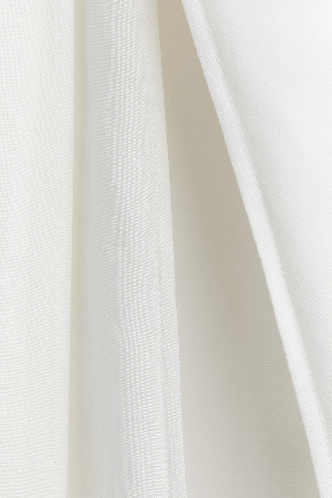 Flared Linen-Blend Skirt - image 4
