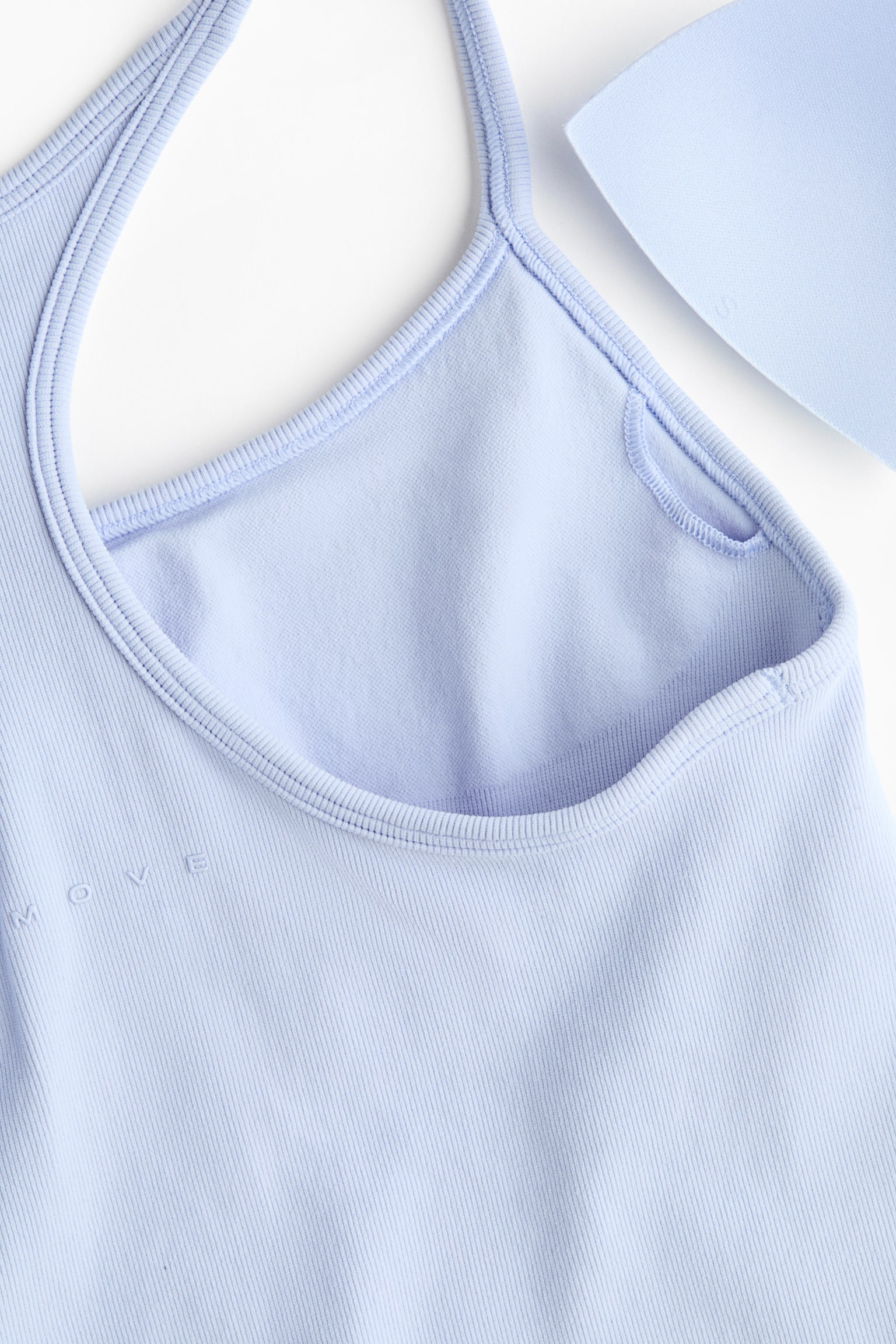 Seamless Sports vest top with DryMove™ - Light blue - 6