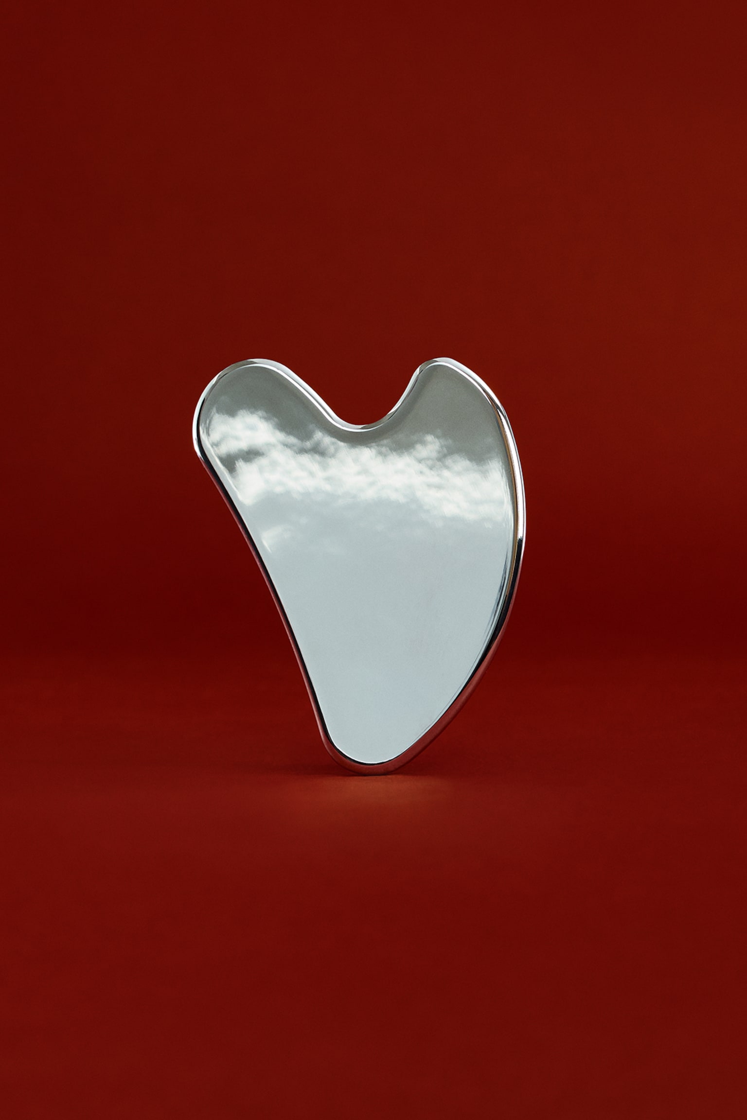 Outil de Gua Sha - Argenté