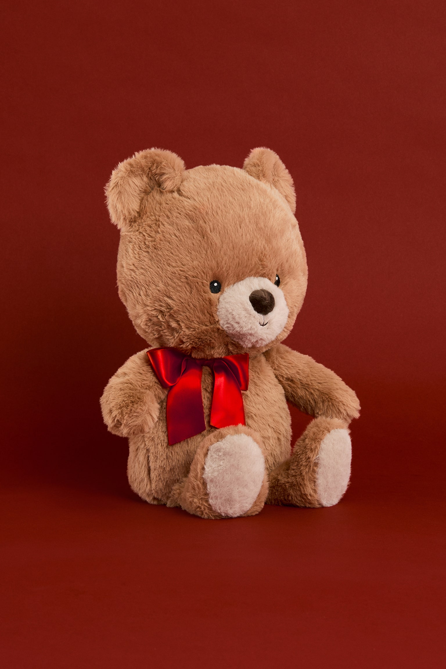 Boîte-cadeau peluche - Marron
