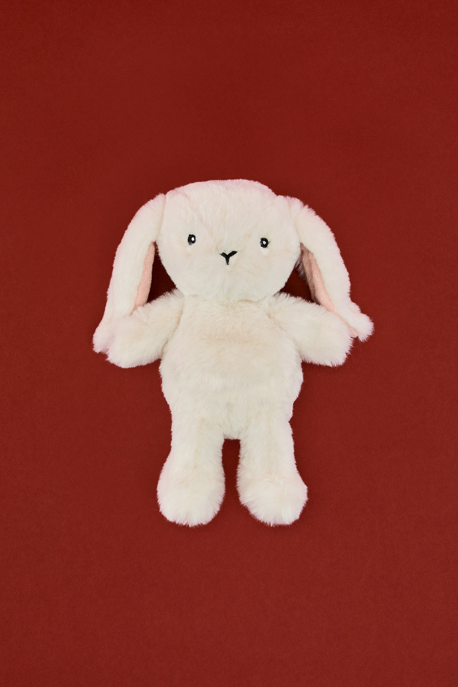 Boîte-cadeau peluche - Blanc/lapin - 1
