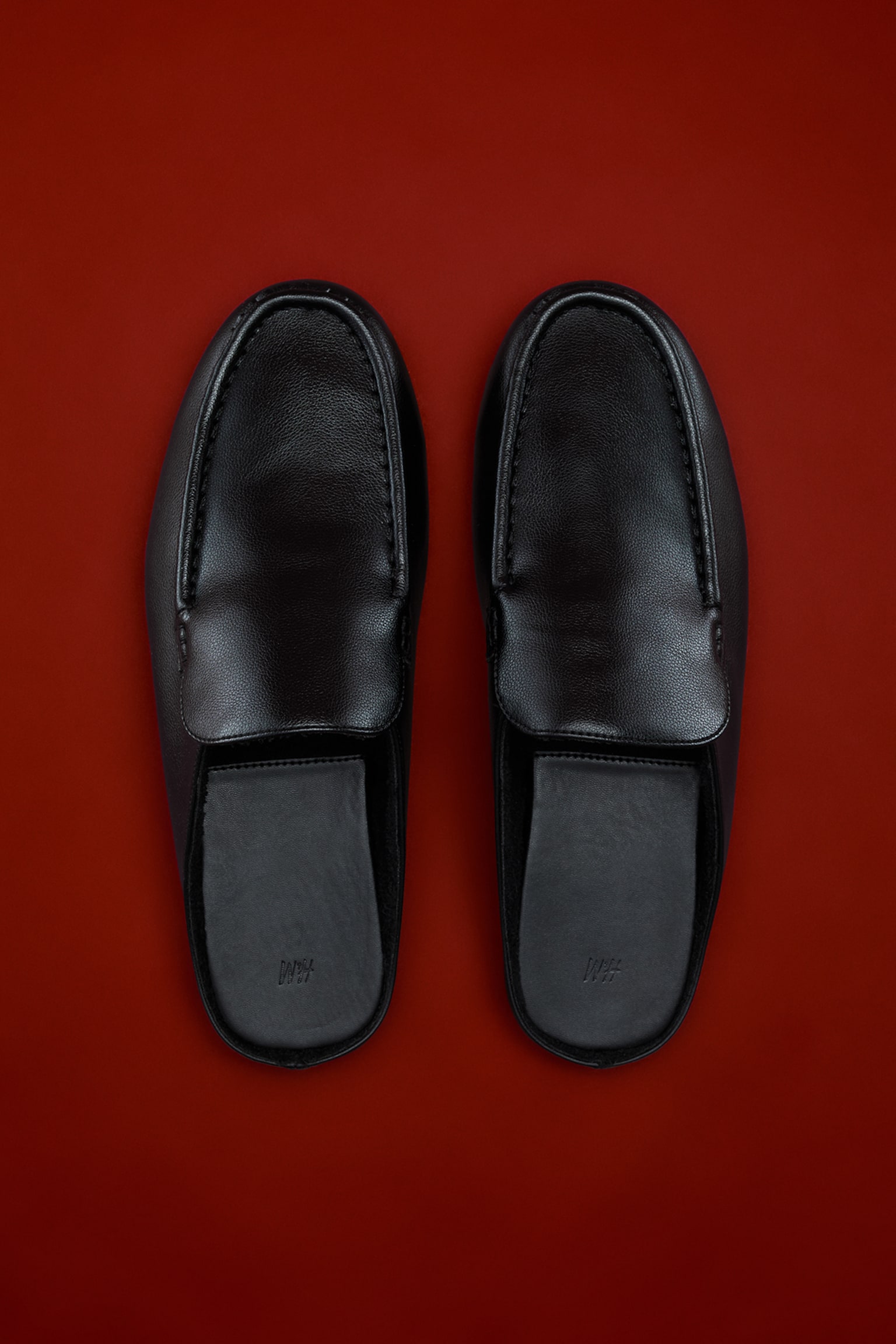 Loafer mules - Black