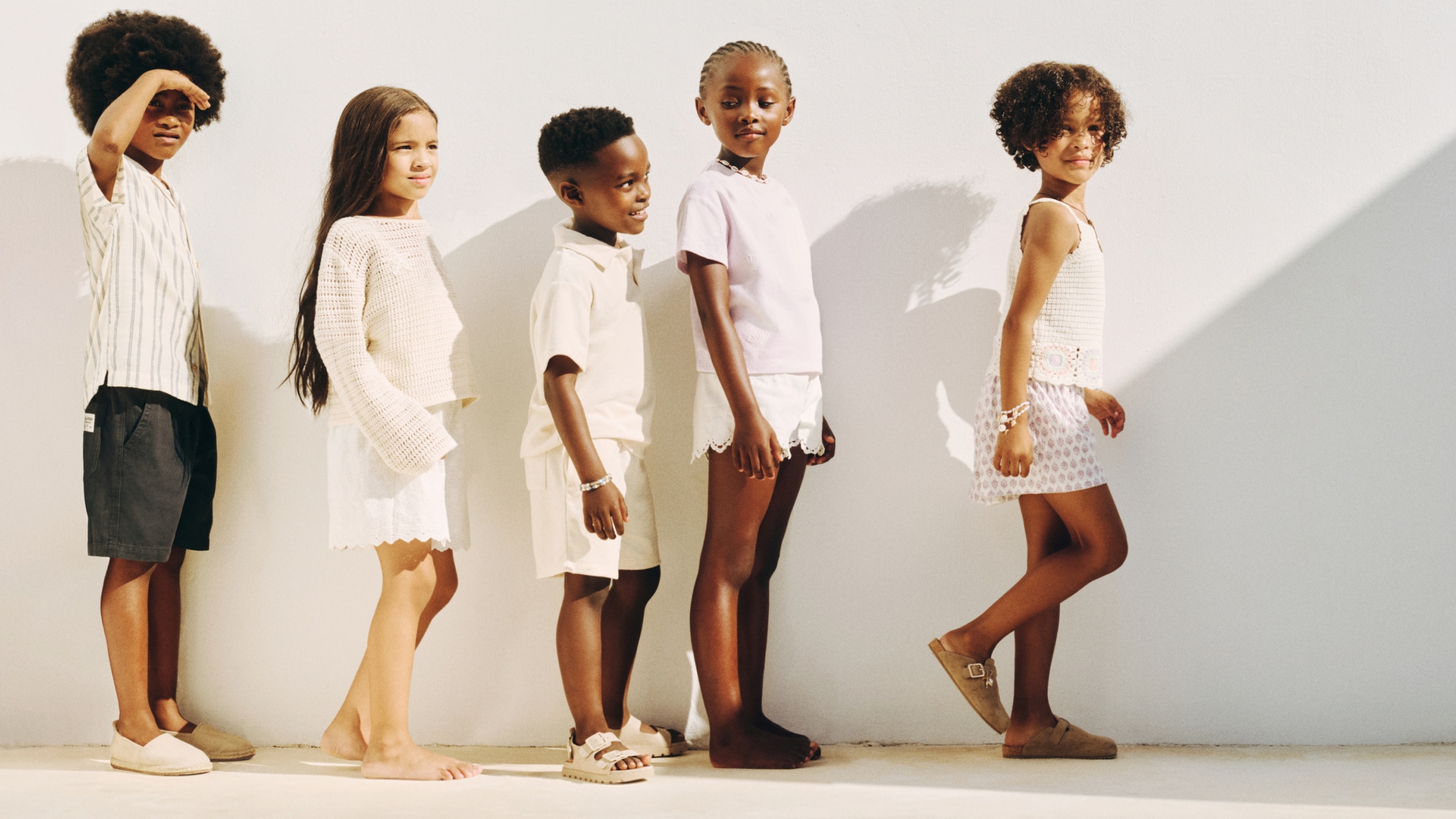 H MA l Merrick Flyer 4’8 キッズ Summer 2026 | The seaside edit | Girl 2-8y | H&M