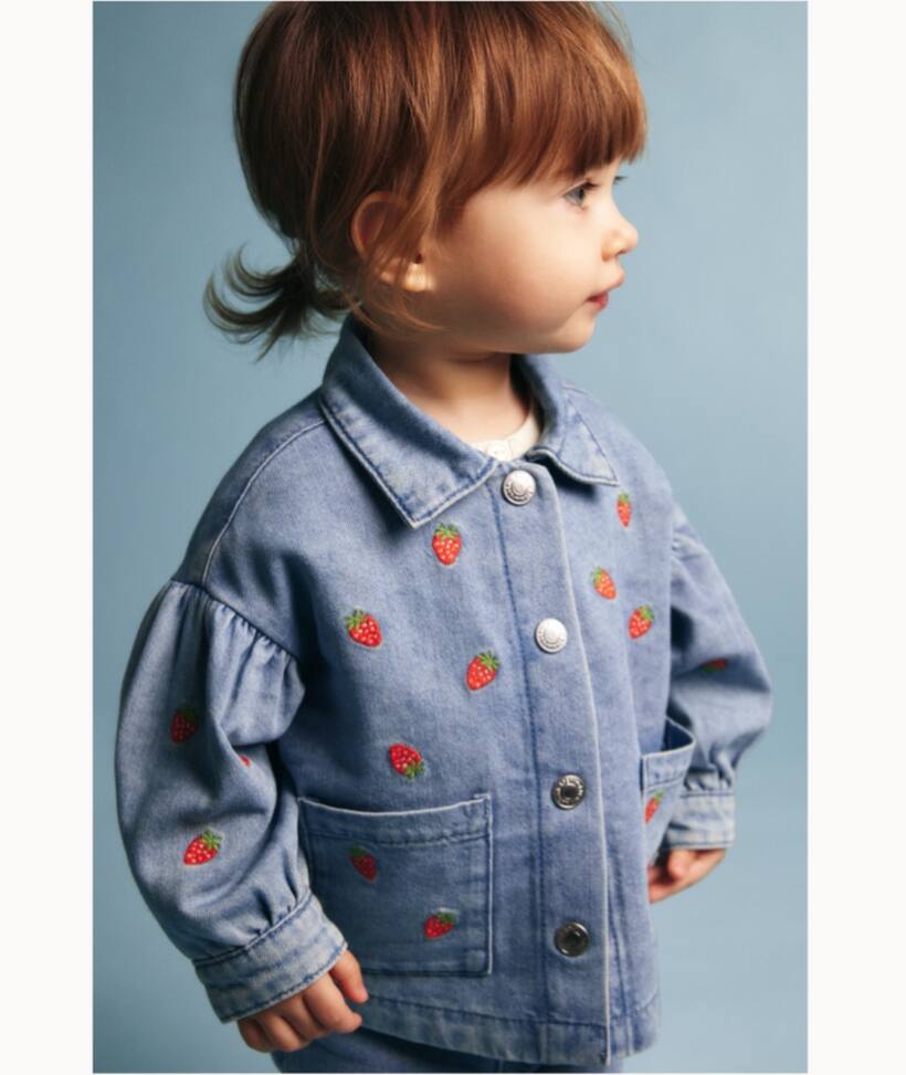 h&m baby denim jacket